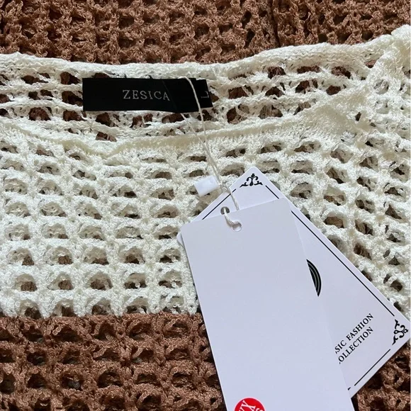 LAST CHANCE! NWT Crochet Top - Picture 3 of 3